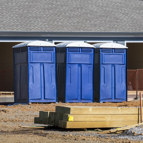 how do i determine the correct number of porta potties necessary for my event in Blunt